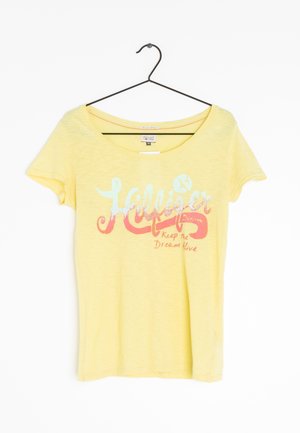 Triko s potiskem - yellow