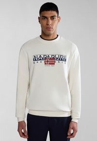 Napapijri - Sweatshirt - white whisper Miniaturebillede 1