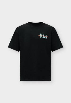 Edwin, FLOAT TSHIRT - T-shirt imprimé - black