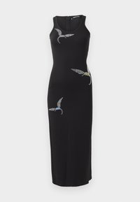 HUMMINGBIRD RHINESTONE TANK DRESS - Îmbrăcăminte de ocazie - black/silver