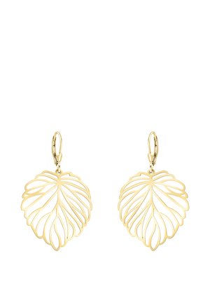 LEAF - Øreringe - gold-coloured