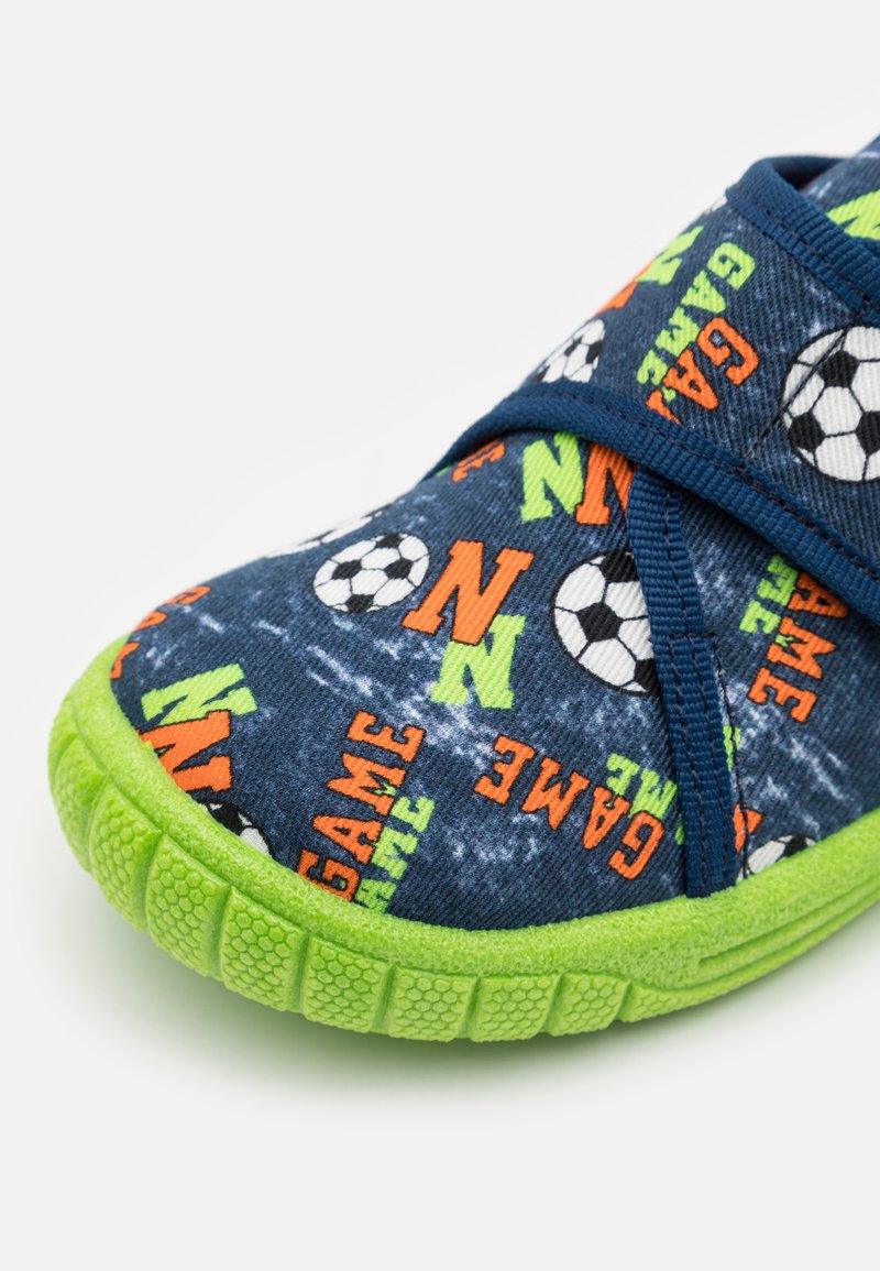Kinder Sneaker | Superfit BILL Hausschuh blau/dunkelblau - FA65580 Kinder Sneaker | Superfit BILL Hausschuh blau/dunkelblau - FA65580