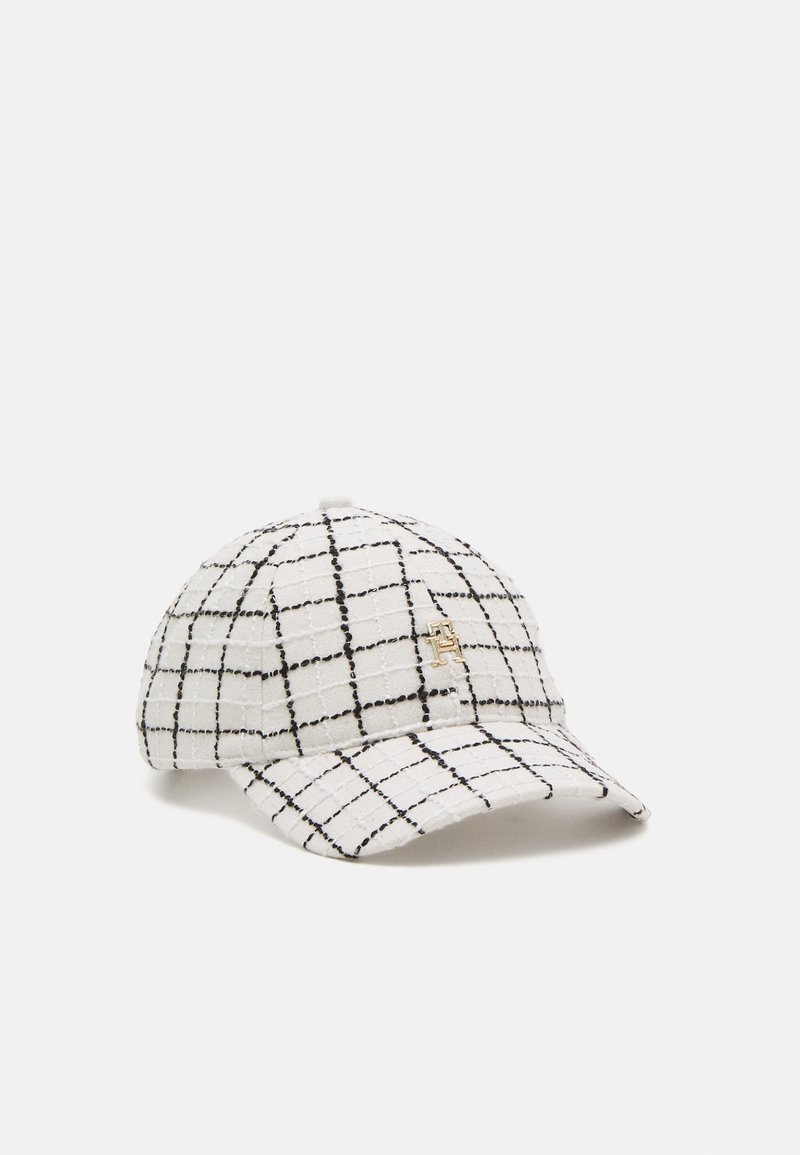 Tommy Hilfiger LUXE JACQUARD - Cap - ancient white