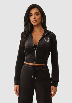 HOODIE - Sweatjacke - black