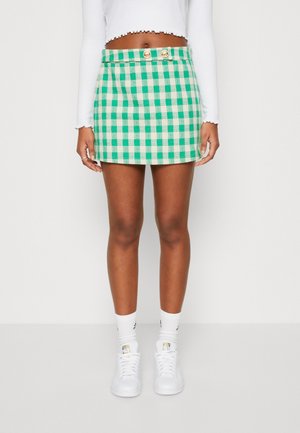 Vero Moda VMBREELIL SKIRT - Μίνι φούστα - bright green/birch
