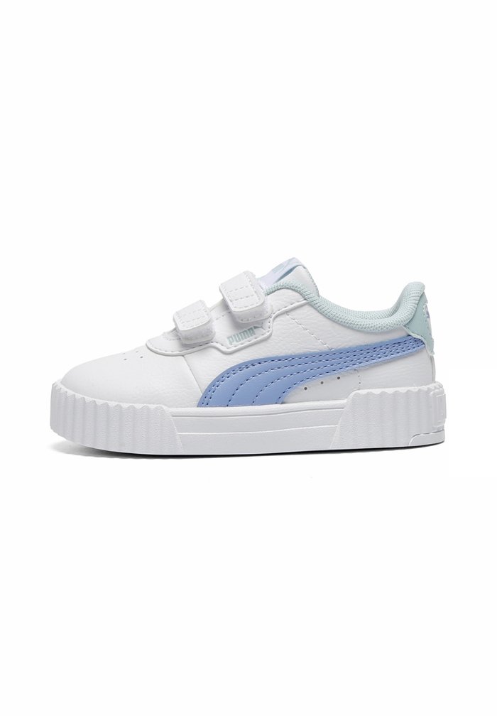 PUMA CARINA 3.0 SNEAKERS - Baby shoes - white/intense lavender