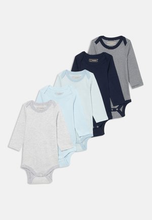 5 PACK UNISEX - Ilgarankovis viršutinės dalies drabužis - blue/light blue/dark blue