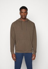 Redefined Rebel HARRY - Mikina s kapucňou - chocolate brown