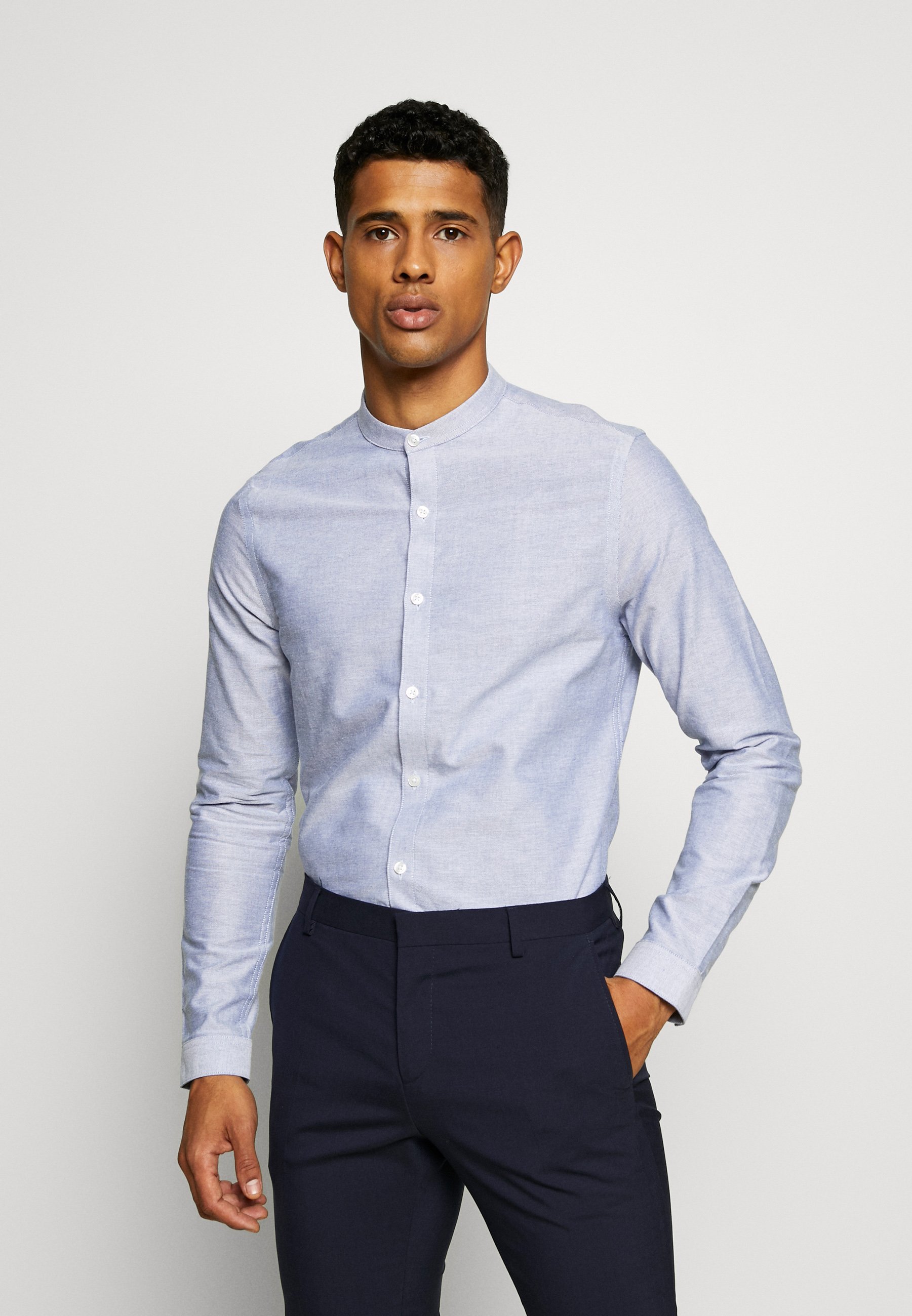 New Look GDAD OXFORD Skjorte light blue Zalando.no New Look GRANDAD - Skjorte - light blue
