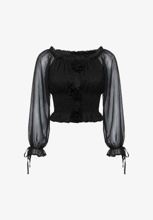 faina, Blouse - black