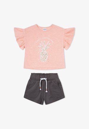 Canada House, CONJUNTO CORTO NIÑA - Pantalones deportivos - naranja