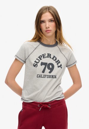 Superdry & Co ESSENTIALS ciemnoszary