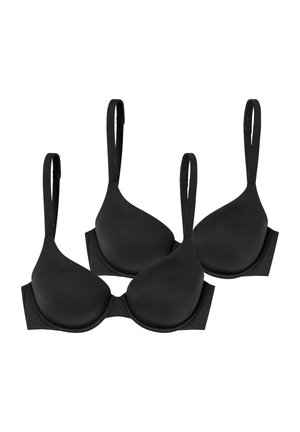 2-PACK - Soutien-gorge à bretelles amovibles - schwarz