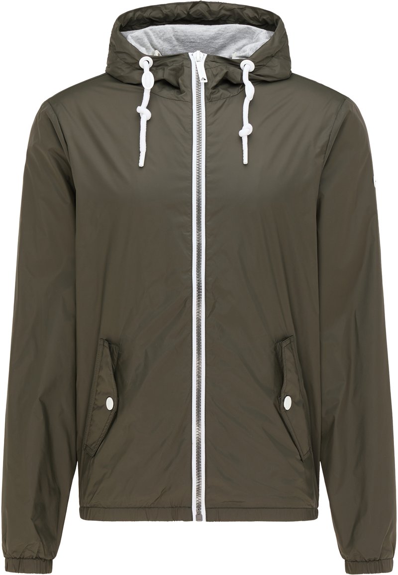 dreimaster Lichte jas donkergroen