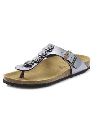 LASCANA T-bar sandals - anthrazit