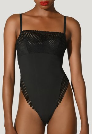 ROMANTIC NET - Body / Bodystocking - black