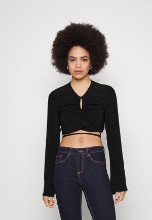 Weekday CASSIE BLOUSE - Blúzka - black