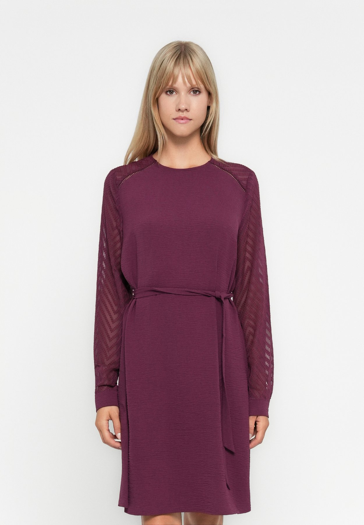 ONLMETTE DOBBY SLEEVE DRESS