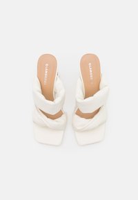 Glamorous Mules de salto - white