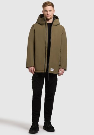 NEDD - Wintermantel - scrub green