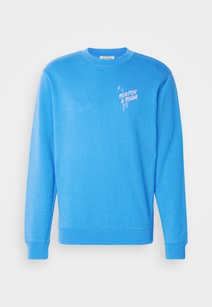 Scotch & Soda REGULAR FIT LEFT CHEST LOGO - Sweatshirt - aqua blue