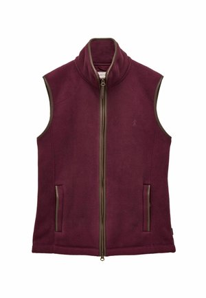 REGULAR FIT - HERITAGE  - Weste - burgundy red