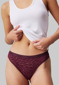 Calvin Klein Underwear BRAZILIAN ICON  - Fecskék - mauve wine