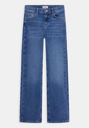 Kids ONLY KOGJUICY WIDE LEG DEST  - Straight leg jeans - medium blue denim