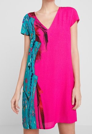 Freizeitkleid - pink