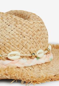 Next WIDE BRIM REGULAR FIT - Hatt - natural beaded
