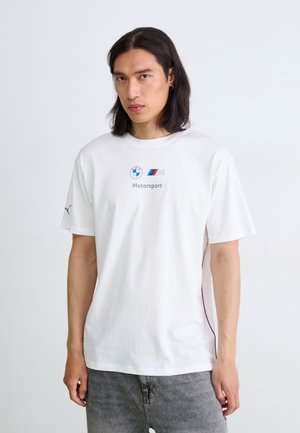 BMW LOGO TEE - Print T-shirt - white
