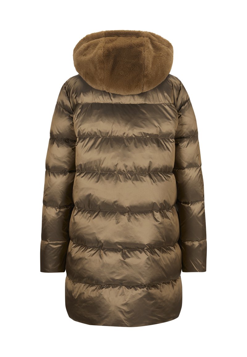 Milestone MS EBONY Daunenmantel taupe Zalando