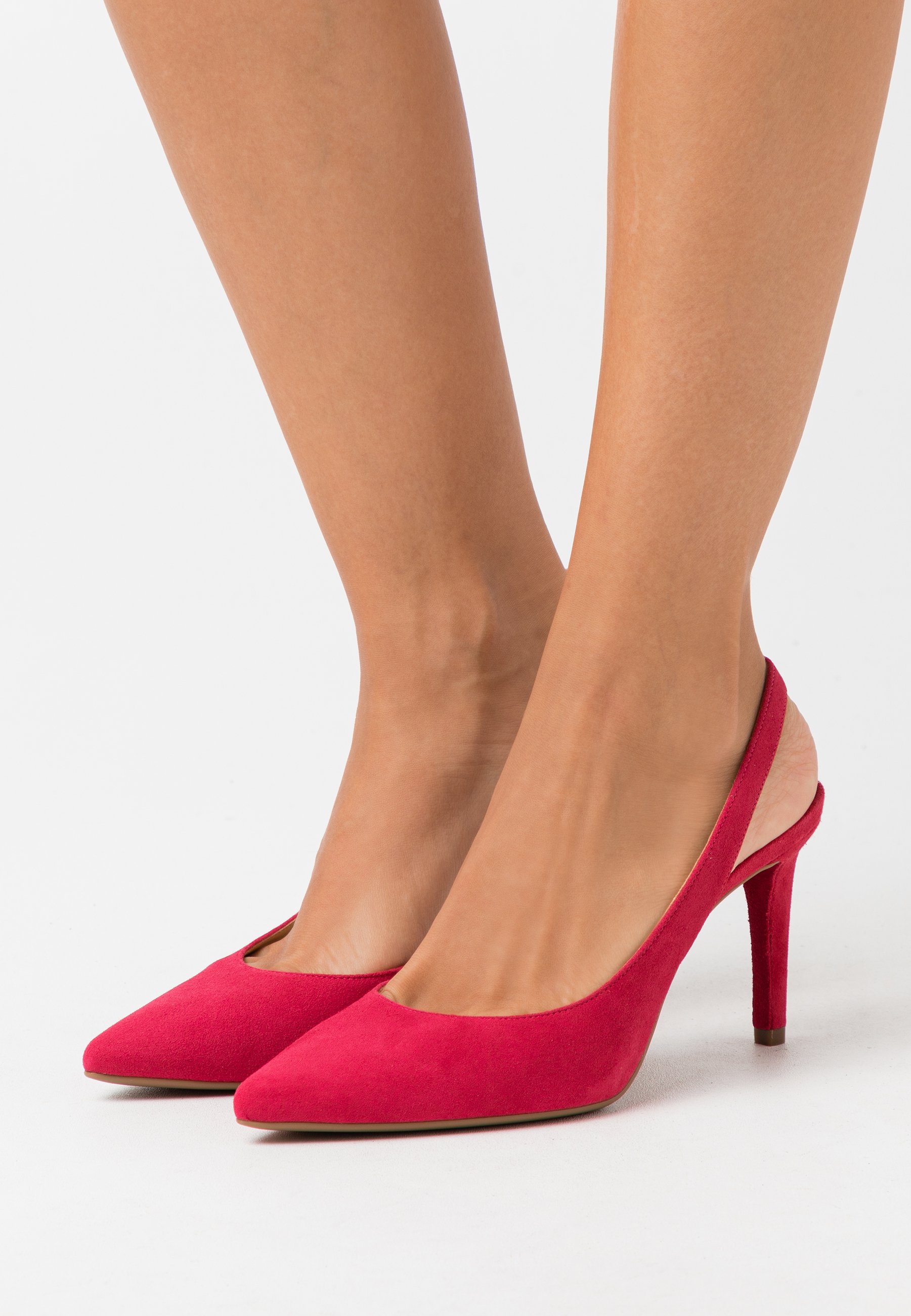 raspberry high heels