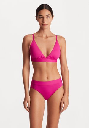 TRIANGLE V NECK BRA - Bikini top - freesia pink