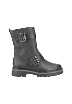 Platform ankle boots - schwarz