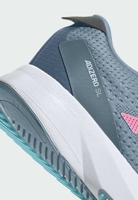 adidas Performance ADIZERO - Road running shoes - woner blue   pink fusion   arctic night