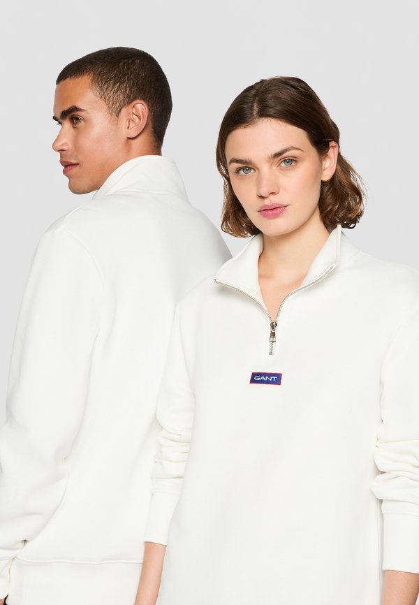 EXCLUSIVE HERITAGE 2.0 REG HALF ZIP SWEAT - Sweatshirt - eggshell3