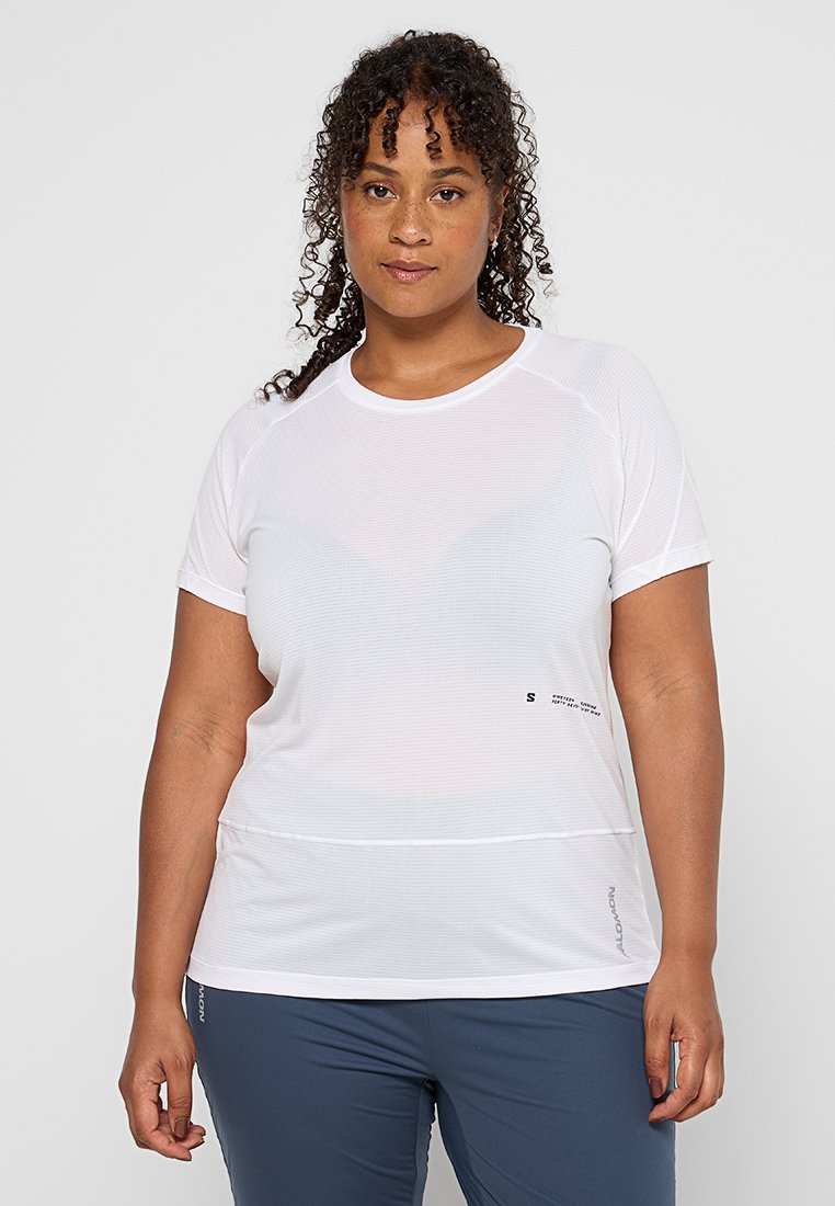 Salomon Sport T-shirt wit Salomon Sport T-shirt wit