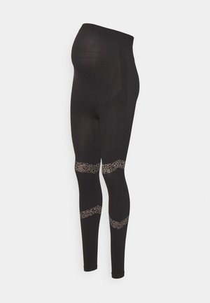 MLAMAJA ACTIVE TIGHTS - Legíny - black/leo pattern