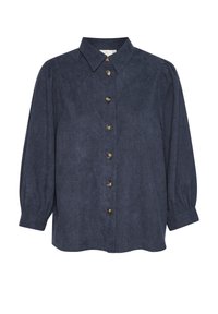 VERA - Button-down blouse - midnight marine