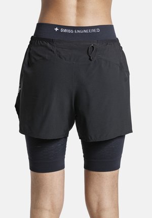 X Bionic, EFFEKTOR 2IN1 WOMEN - Short 2 en 1 - x black