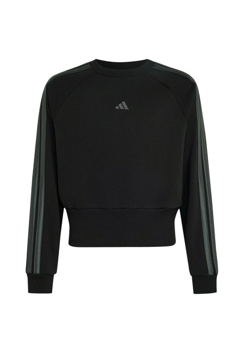 adidas JG SATIN SWT - Sweatshirt - black — photo 4