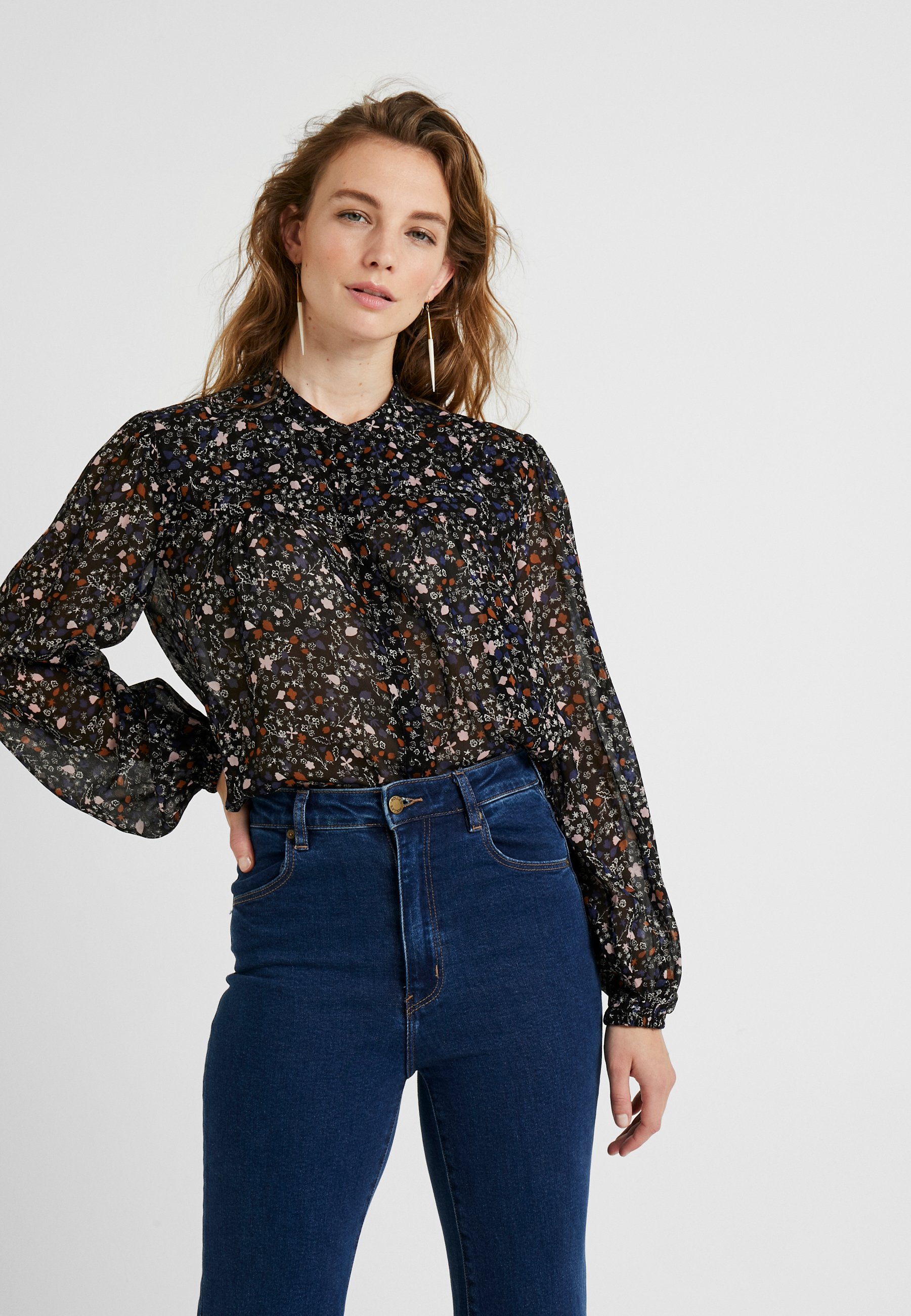Second Female GENTLY BLOUSE Bluser blacksvart Zalando.no Second Female SIGNE BLOUSE - Bluser - black