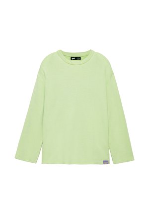 PULL&BEAR, ROUND NECK - JUMPER - Pullover - green