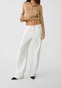 Stradivarius Polotričko - light brown