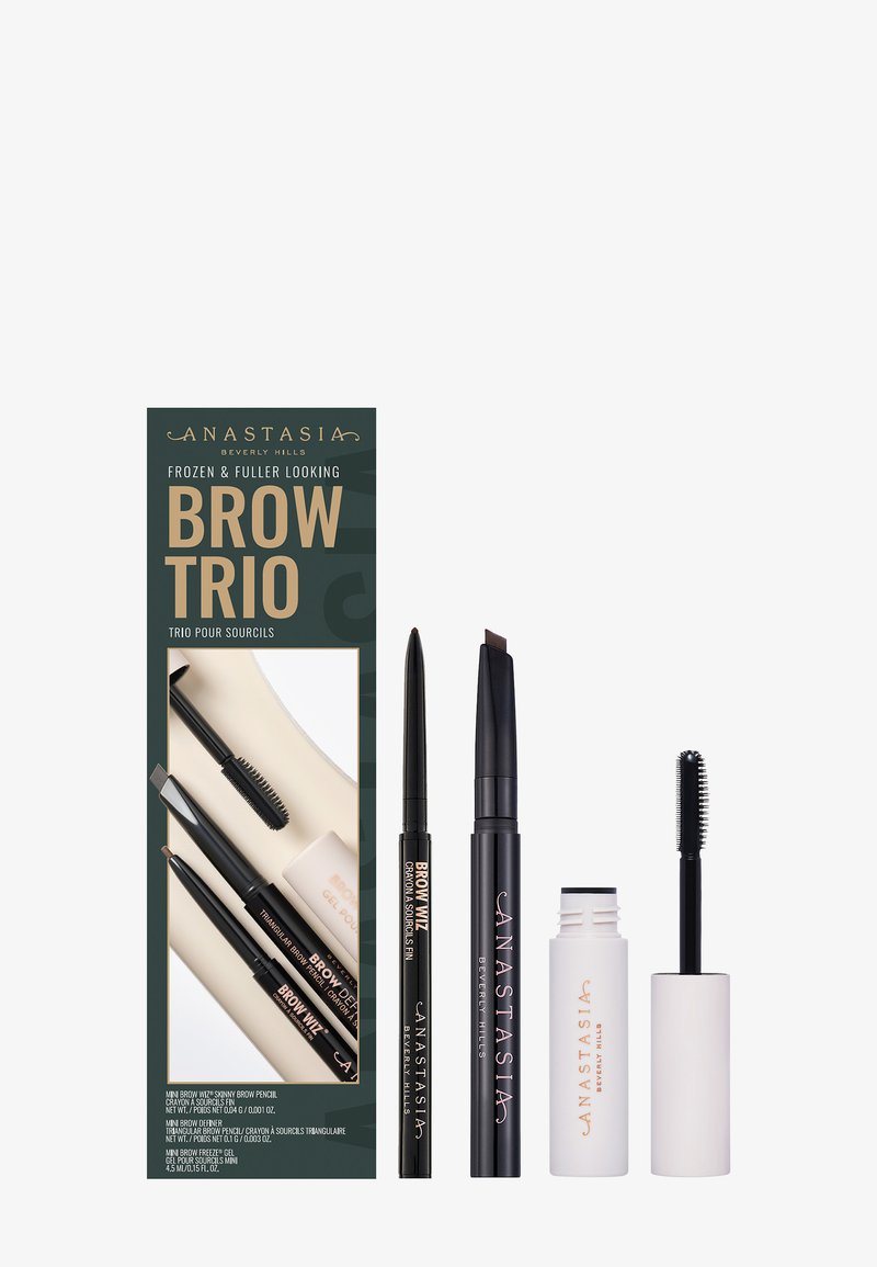Anastasia Beverly Hills - FROZEN & FULLER LOOKING BROW TRIO - Makeup set - dark brown, Enlarge