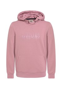 Pulover s kapuco - mauve