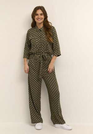 KARUTIE - Jumpsuit - green tie dot aop