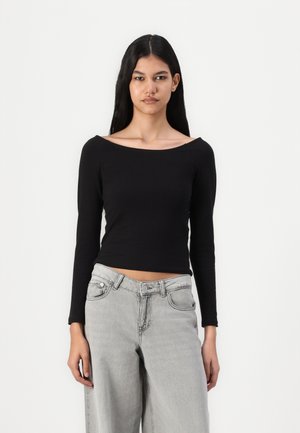 ONLLIVELOVE LIFE  - Pitkähihainen paita - black