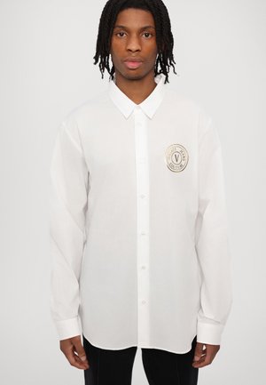 POP BASIC SOFT - Shirt - white/gold